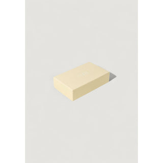 Llavero de cuero beige