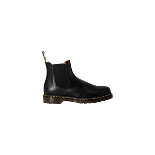 Schwarze Chelsea-Boots aus Polyester