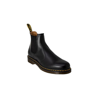Schwarze Chelsea-Boots aus Polyester