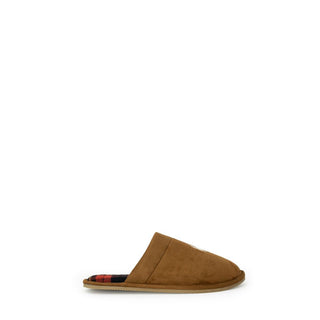 Zapatillas de poliéster beige