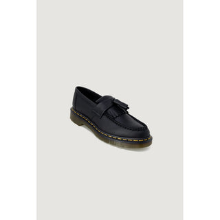 Black Leather Platform Pumps
