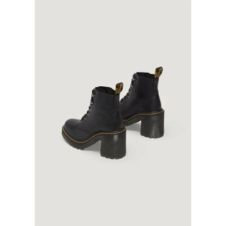 Black Leather Ankle Boots