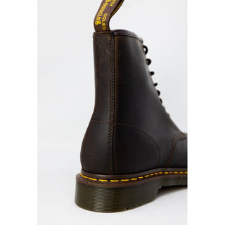 Brown Leather Athletic Sneakers