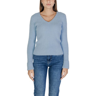 Blaues Polyamid-Sweatshirt