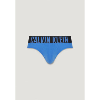 Blaue Baumwollslips