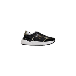 Black Leather Low Top Sneakers