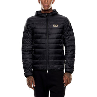 Bicolor Polyamide Full-Length Jacket