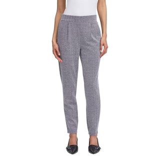 Blue Polyester Skinny Pants