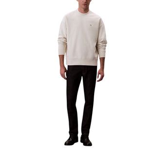 Weißes Baumwoll-Sweatshirt