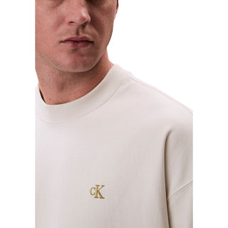 Weißes Baumwoll-Sweatshirt
