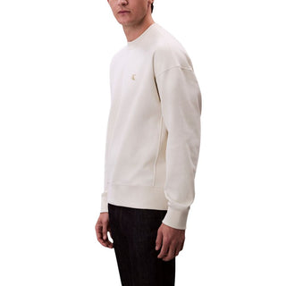 Weißes Baumwoll-Sweatshirt