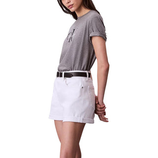 Gray Cotton T-Shirt