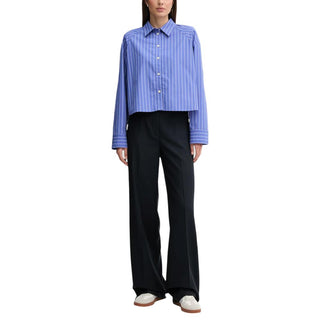 Blue Cotton Blouse