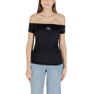 Camiseta de algodón negro