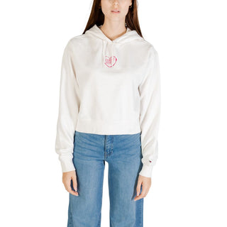 Sudadera con Capucha de Algodón Reciclado Crema
