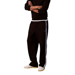 Schwarze Polyester-Jogginghose (Trainingshose)