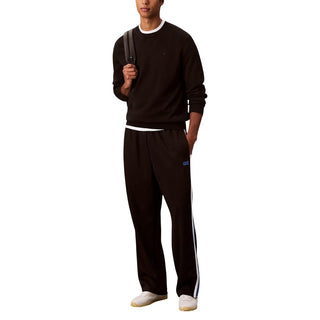 Schwarze Polyester-Jogginghose (Trainingshose)
