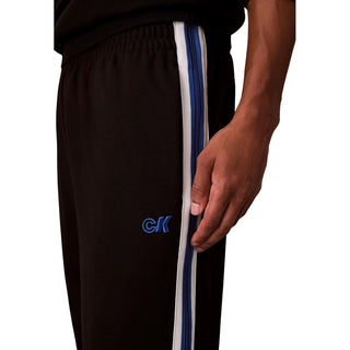 Schwarze Polyester-Jogginghose (Trainingshose)