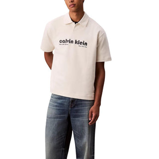 Polo de algodón blanco  