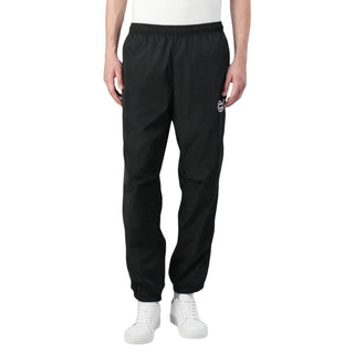 Pantalones jogger negros de poliéster (pantalones para entrenamiento)
