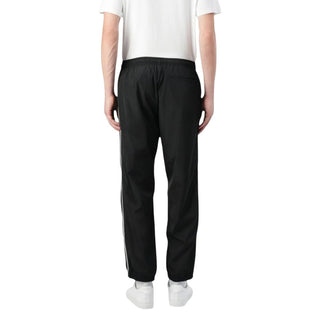 Pantalones jogger negros de poliéster (pantalones para entrenamiento)