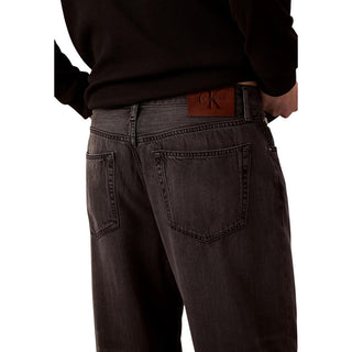 Black Lyocell Relaxed Fit Jeans