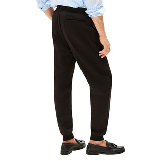 Schwarze Jogginghose aus Baumwolle (Sporthose)