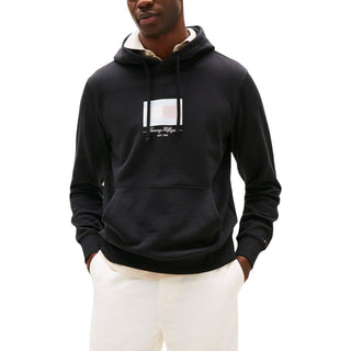 Sudadera con Capucha de Algodón Reciclado Negra