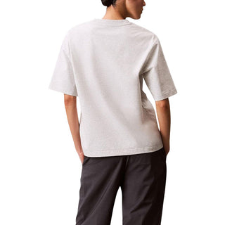 Graues Baumwoll-T-Shirt
