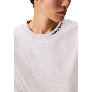 Graues Baumwoll-T-Shirt