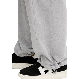 Pantalones jogger grises de algodón (pantalones de entrenamiento)