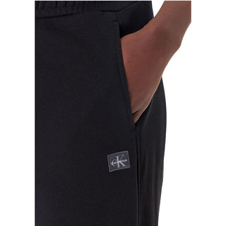 Black Cotton Joggers (Workout Pants)