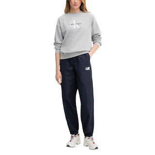 Pantalones jogger azules de poliéster reciclado (pantalones de entrenamiento)