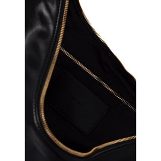 Schwarze Polyethylen-Handtasche