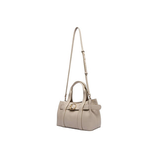 Bolso de mano gris de polietileno