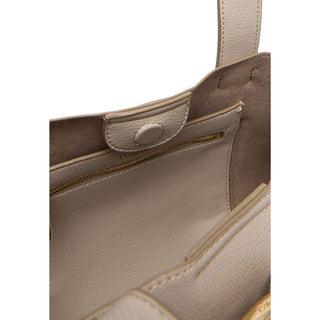 Bolso de mano gris de polietileno