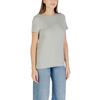 Camiseta de algodón verde