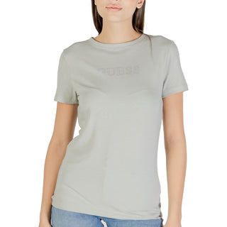 Camiseta de algodón verde