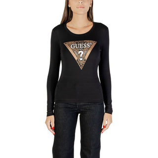 Black Cotton Long Sleeve T-Shirt