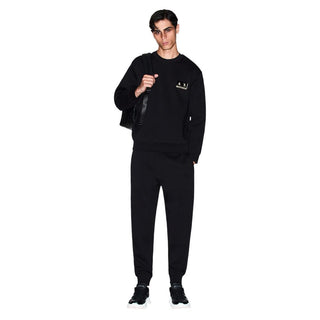 Bicolor Cotton Joggers (Workout Pants)