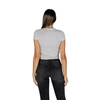 Weißes Baumwoll-T-Shirt