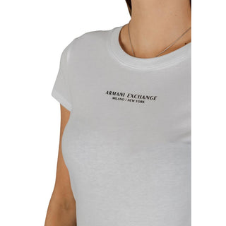 Weißes Baumwoll-T-Shirt