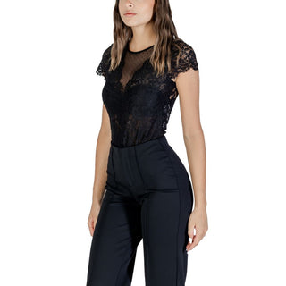 Black Polyamide Bodysuit