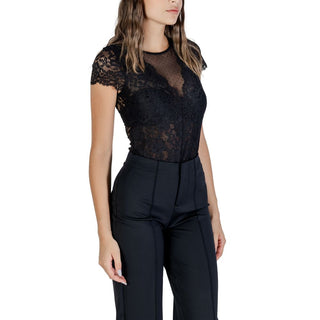 Black Polyamide Bodysuit