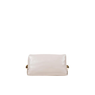 Beige Polyethylen-Clutch