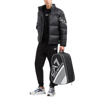 Sudadera de algodón negro