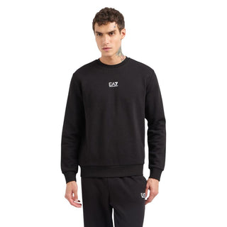 Sudadera de algodón negro