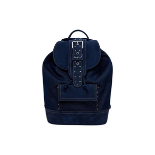Blue Polyethylene Backpack
