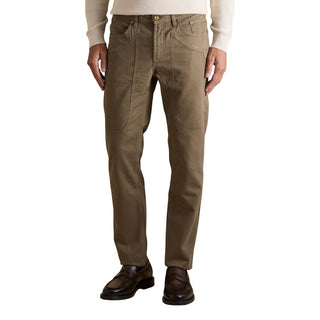 Green Cotton Skinny Jeans