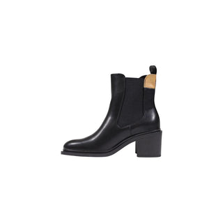 Botines negros de polietileno